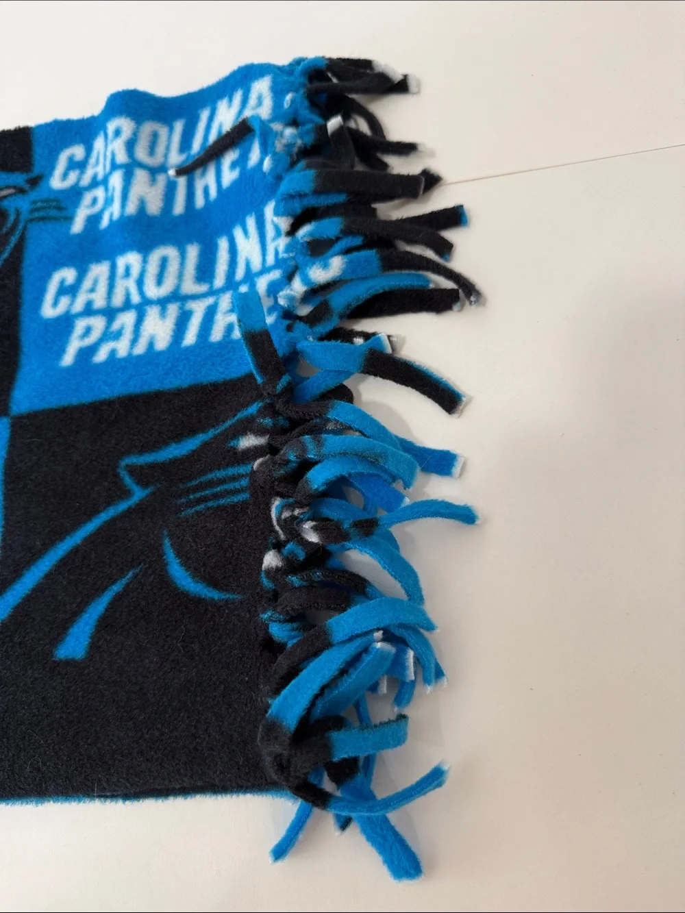 Carolina Panthers Blue & Black Team Scarf